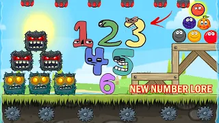 Red Ball 4  Bossy Number Lore Green Hills #numberlore #alphabetlore