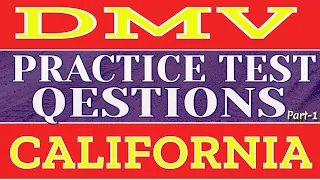 California dmv written test 2023  | DMV Practice Test- PART 1