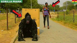 😂😂😂She Wasn't Prepared For This! Gorilla & Bushman Scatter In The City. Compilation 21.
