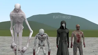 OLD SCP-096 VS SCP-049!! Garrys Mod Sandbox