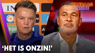 Louis van Gaal slaat terug naar Ruud Gullit: 'Het is onzin!' | VANDAAG INSIDE