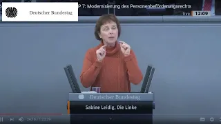 Bundestag reformiert das Recht der Personenbeförderung