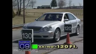 Motorweek 2001 Mercedes Benz S55 AMG Road Test