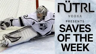 NHL Saves of the Week: Quick Explodes Across To Rob Penguins