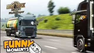 Euro Truck Simulator 2 Multiplayer Funny Moments & Crash Compilation #52