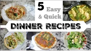 5 HEALTHY DINNER IDEAS | Easy Weeknight Recipes | Momma From Scratch