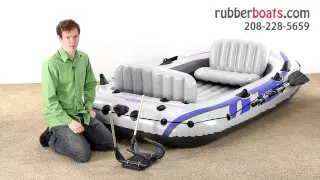 The New Intex Excursion 4 Inflatable Raft