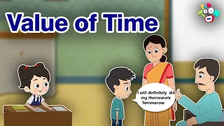 Value of Time | Brother - Sister | English Animated Stories | English Cartoon | Kids Stories