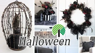 DOLLAR TREE HALLOWEEN DIY /  Faux Antique Gold Birdcage DIY