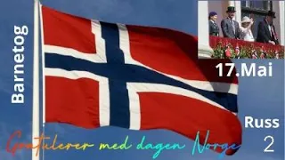 17 Mai 2024 Oslo Norway 2 National Day Barnetog Russ