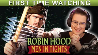 ROBIN HOOD: MEN IN TIGHTS | MOVIE REACTION | FIRST TIME WATCHING