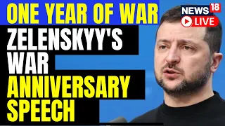 Zelenskyy Live On The One-Year Anniversary Of  Russia Ukraine War | Russia Ukraine War