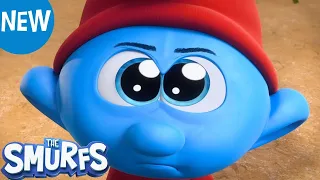 Who Turned Papa Smurf Into A Baby? 👶❓| The Smurfs 3D | Cartoons For Kids