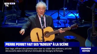 Pierre Perret - Mes Adieux Provisoires à Pleyel (Reportage BFM TV)