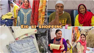 Sabke Eid ke outfits aa gye || Eid Shopping prep..✨️ 💖 || Faheem zone vlogs
