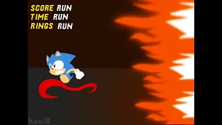 sonic running for his life | Animation