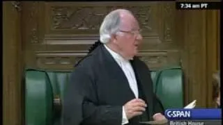 Speaker of Britain's House of Commons Apologizes