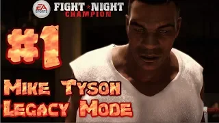 Iron Mike: Mike Tyson Fight Night Champion Legacy Mode Part 1: Fight Night Champion (Xbox One)