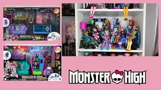 MONSTER HIGH: COFFIN BEAN & STUDENT LOUNGE PLAYSETS