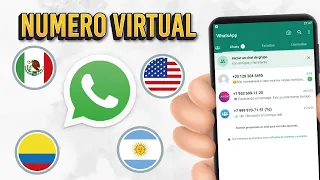 🚀 (( TUTORIAL )) Crear Numero Virtual GRATIS para Registrarme en Whatsapp de Cualquier Pais 2024