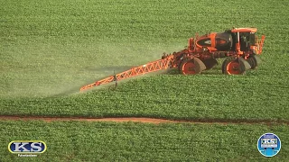 SISTEMA KS instalado no pulverizador Jacto 3030 com 36 metros de barras em Mamborê-PR