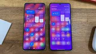 Xiaomi HyperOS vs MIUI 14 - Control Center