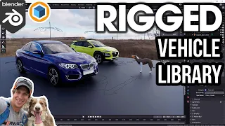 Rigged VEHICLE LIBRARY Add-On - Checking out City Pack Cars!