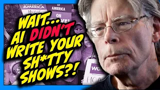 AI Won't Replace Hollywood Writers Says Stephen King.