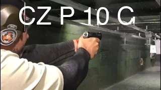 CZ P 10 C. Как се представя на стрелбището?