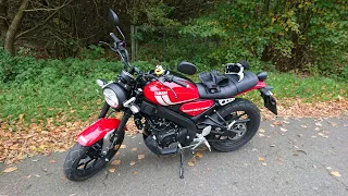 Heißer Ritt auf den Ith Yamaha XSR 125 Vespa GS Cosa 200 Honda Rebel 125