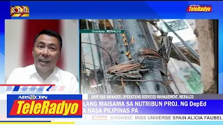 Meralco nagbabala sa mga nagnanakaw ng kable ng kuryente | SRO (9 Nov 2022)