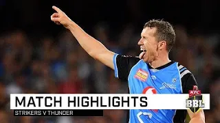 Strikers finish 2018 on a high | KFC BBL|08