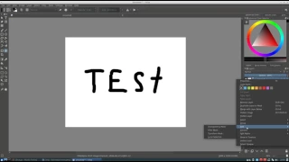 Krita 3.1.3 transparency mask layer bug