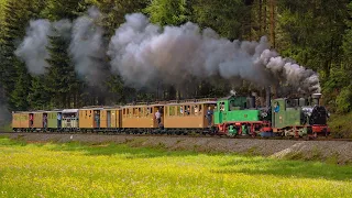 Pfingstdampf bei der Pressnitztalbahn (2024) - Regen, Hagel, Sonnenschein und jede Menge Dampf!