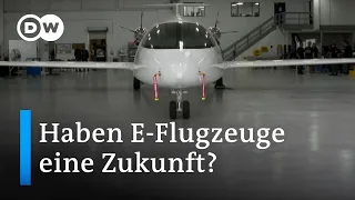 Welche Zukunft haben Elektroflugzeuge?  | DW Nachrichten