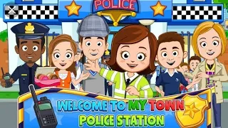 Game play of my town police station🚔 (Srinidhi Gaming)