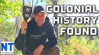 Colonial history found in New Hampshire - Metal detecting