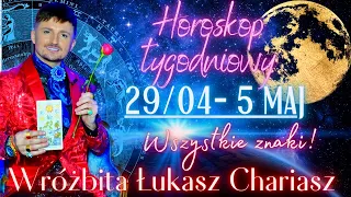 Horoskop tygodniowy 29 KWIECIEŃ-  5 MAJ 2024r. Tarotowe czytanie dla wszystkich znaków zodiaku!🔮