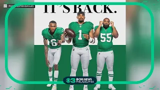 Eagles unveil Kelly Green uniforms on social media