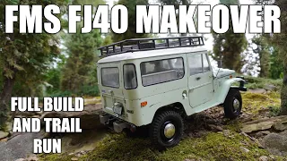 I MADE IT BETTER BY MAKING IT WORSE! - FMS FJ40 Makeover - Full build and Smiggin's Folly Trail Run