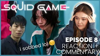 FRONT MAN (i am broken lmao😭) | Squid Game Episode 8 Reaction - First time watching!