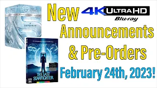 New 4K UHD Blu-ray Announcements & Pre-Orders for February 24th, 2023!