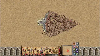 Stronghold Crusader HD 1000 Maceman vs 500 Knights