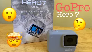 GoPro Hero 7 White Unboxing - Waterproof Action Camera - What Accessories Are Included