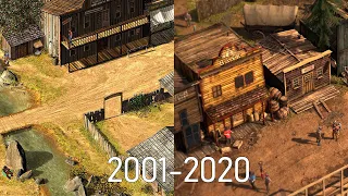 Эволюция серии игр Desperados 2001 - 2020