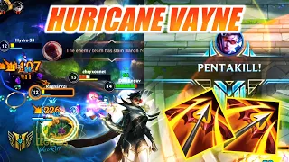 HURICANE VAYNE Build and UNEXPECTED PENTA KILL | Enyav