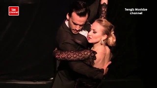 Tango. Juan Manuel Rosales and Liza Rosales with "ENSEMBLE HYPERION" orchestra. Танго.