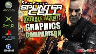 Splinter Cell Double Agent | Graphics Comparison | ( Xbox360 , Xbox , Gamecube , Ps2 )