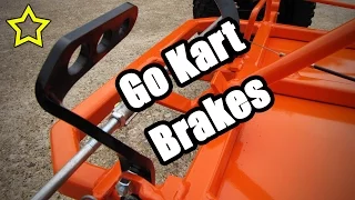 Go Kart Brakes: Pedal, Drum & Band Install