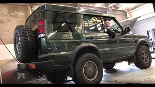 Racing a OM605 disco on the dyno